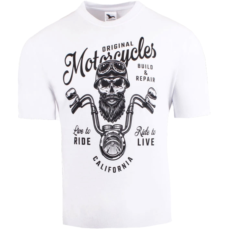 Koszulka RSA Original Motorcycles biała