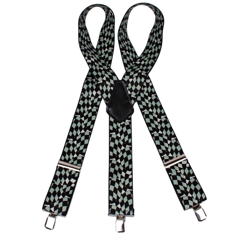 Szelki z nadrukiem Szachownica