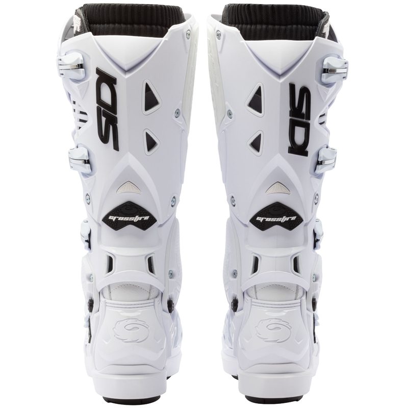 Buty motocyklowe SiDi Crossfire 3 SRS biało-czarne