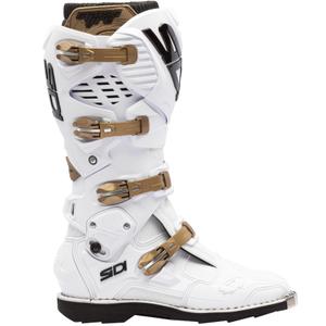 Buty motocyklowe SiDi Crossfire 3 biało-brązowe