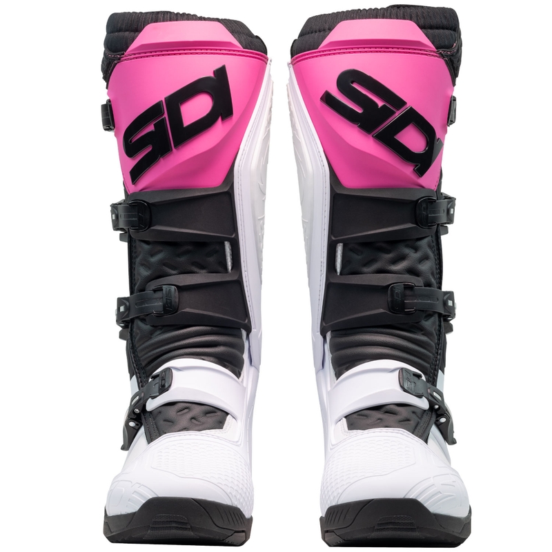 Buty motocyklowe SiDi X Power SC biało-czarno-różowe