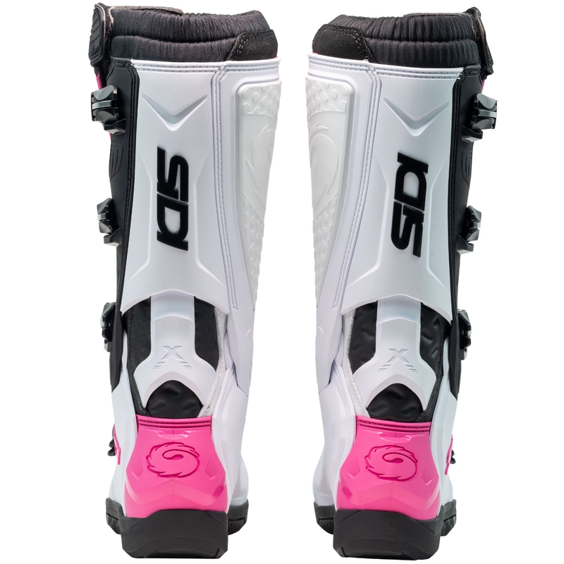 Buty motocyklowe SiDi X Power SC biało-czarno-różowe