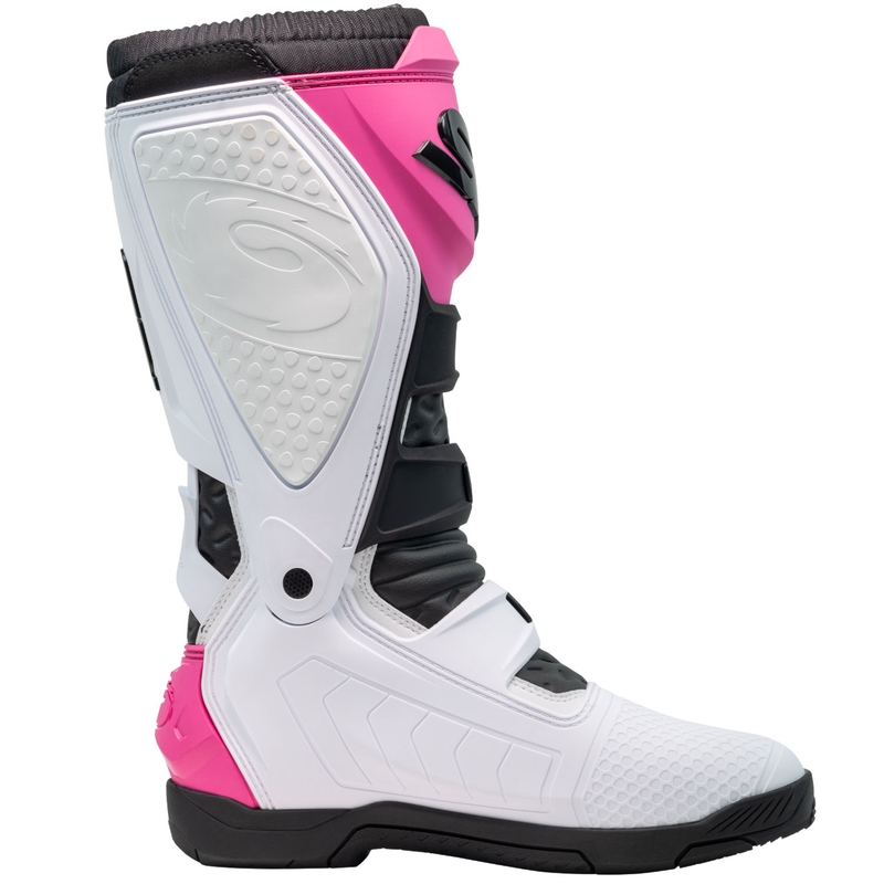 Buty motocyklowe SiDi X Power SC biało-czarno-różowe