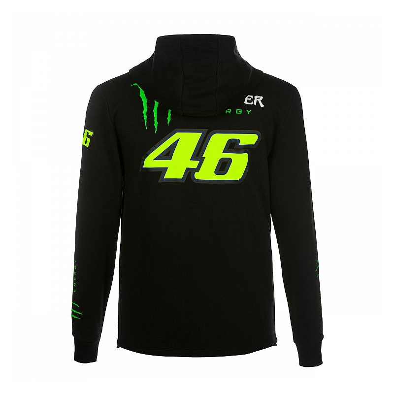 Bluza VR46 Valentino Rossi MONSTER 46 REPLICA FLEECE czarna