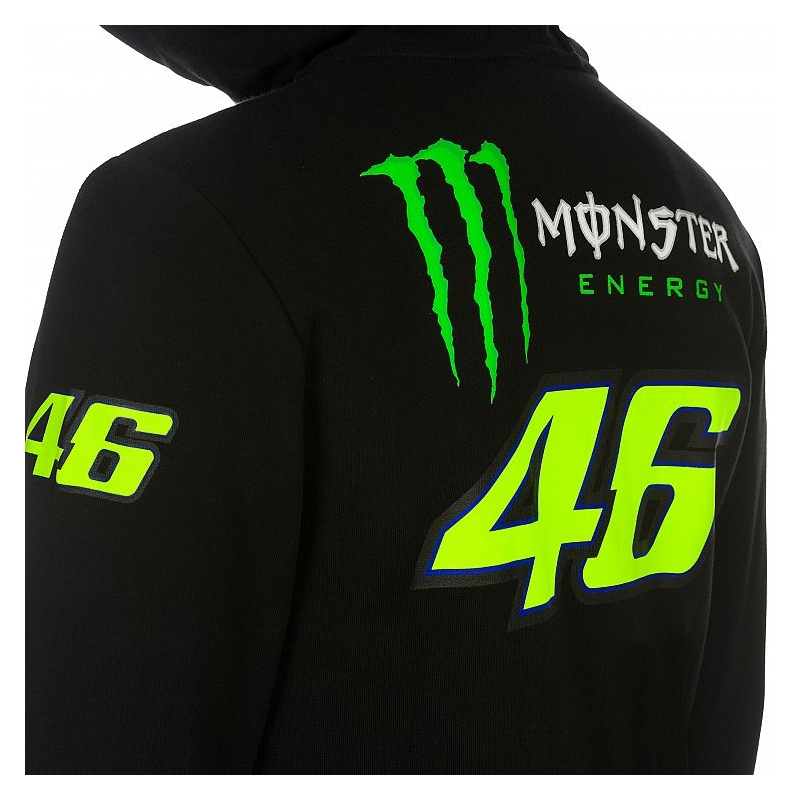 Bluza VR46 Valentino Rossi MONSTER 46 REPLICA FLEECE czarna