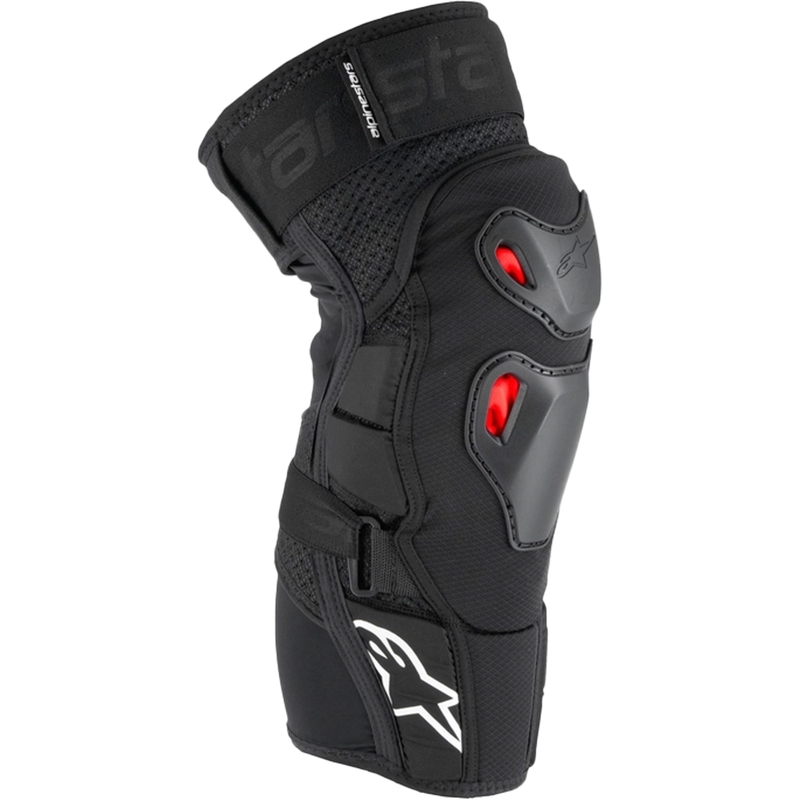 Ochraniacze kolan Alpinestars Bionic Pro Plasma czarno-czerwono-białe
