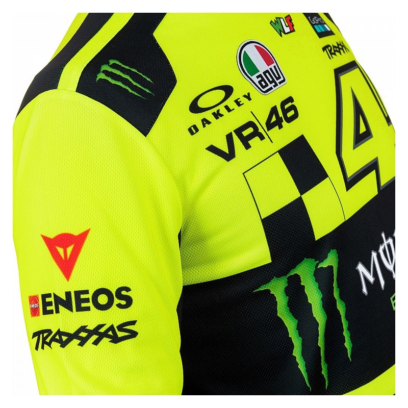 Koszulka VR46 Valentino Rossi MONZA REPLICA żółta