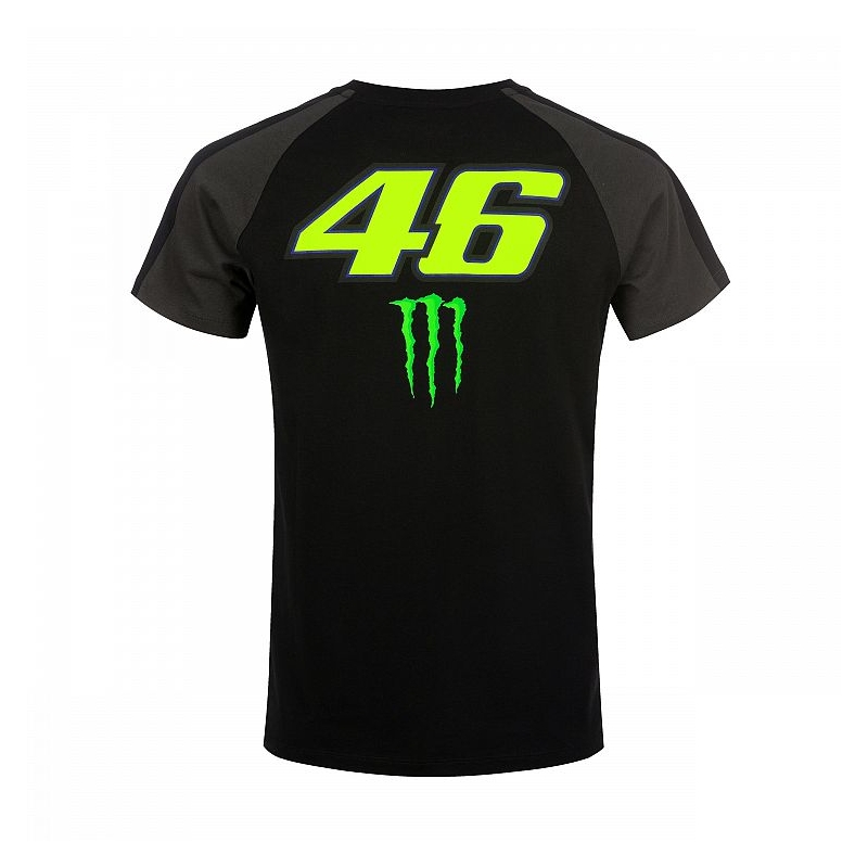 Koszulka VR46 Valentino Rossi 46 MONSTER czarna