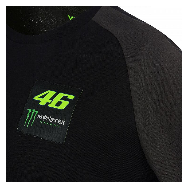 Koszulka VR46 Valentino Rossi 46 MONSTER czarna
