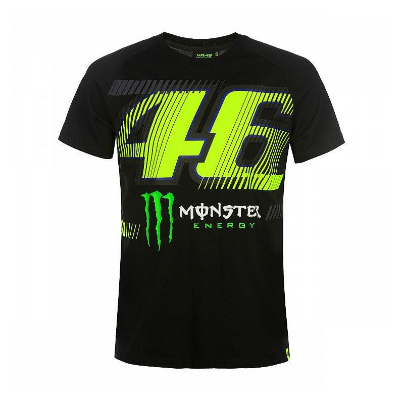 Koszulka VR46 Valentino Rossi MONZA 46 MONSTER czarna