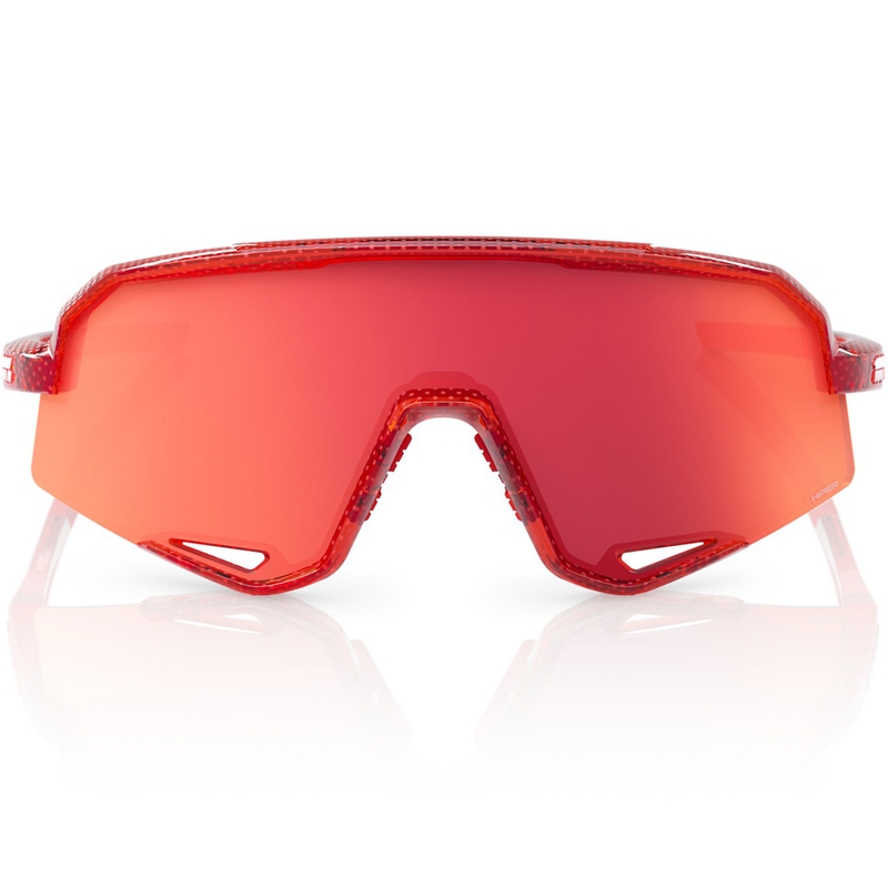 Okulary przeciwsłoneczne Slendale 100% z soczewkami HIPER Fire red