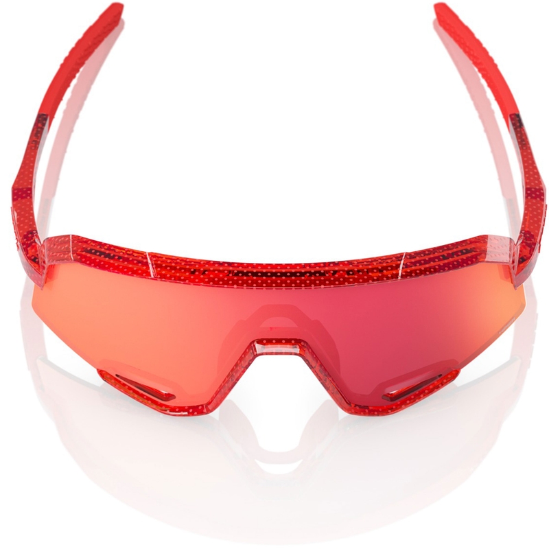 Okulary przeciwsłoneczne Slendale 100% z soczewkami HIPER Fire red