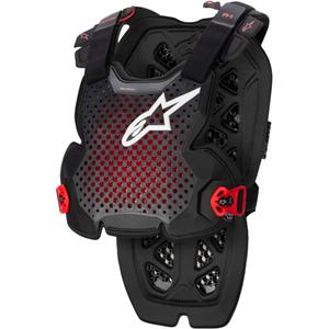 Ochraniacz klatki piersiowej Alpinestars A-1 PRO czarno-antracytowo-czerwony