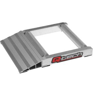 Aluminiowa podkładka rolkowa do smarowania przekładni wtórnej Q-TECH srebrna