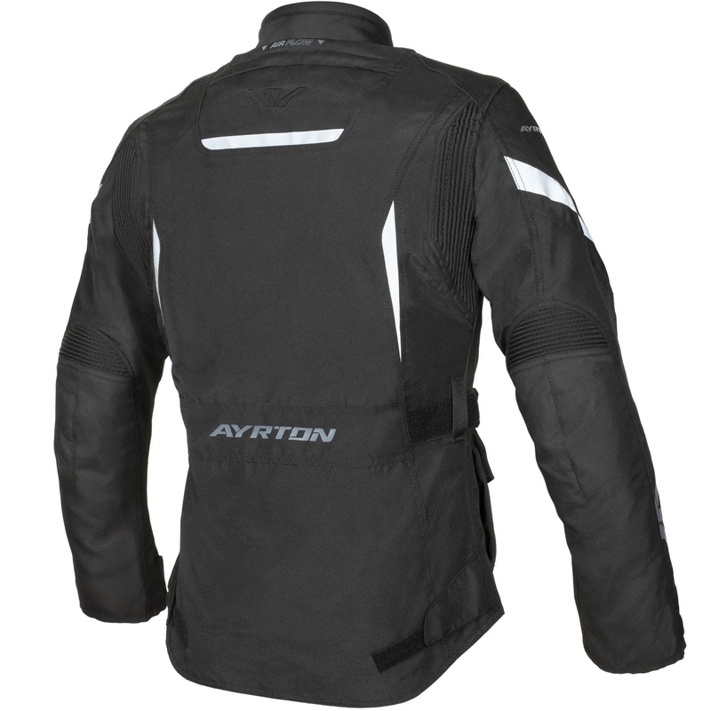 Kurtka motocyklowa damska Ayrton Teressa II czarno-szara