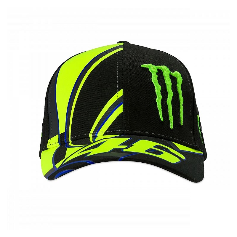 Czapka z daszkiem VR46 Valentino Rossi MONSTER 46 REPLICA czarna