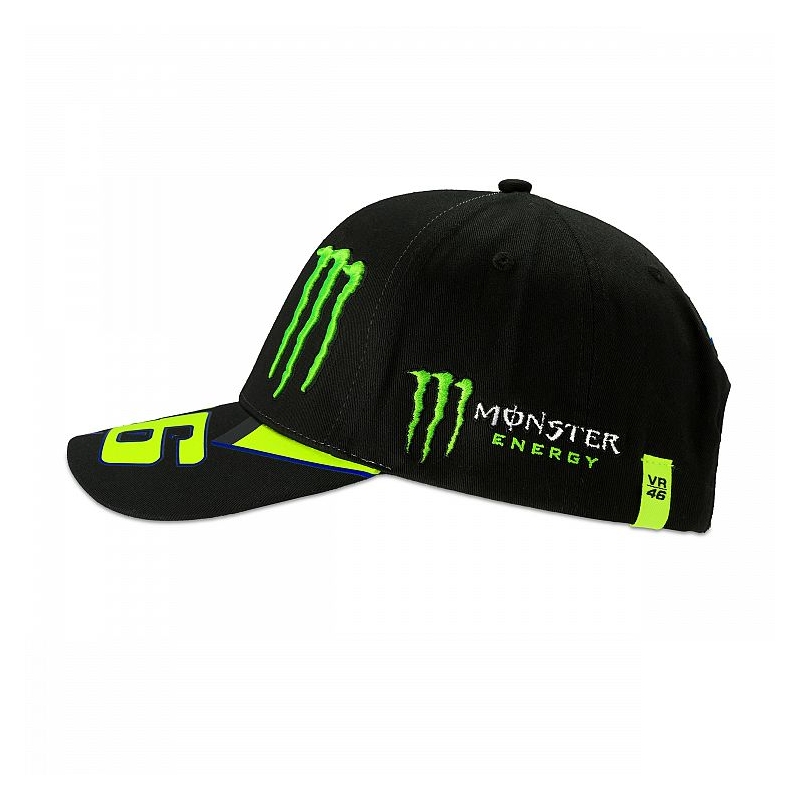 Czapka z daszkiem VR46 Valentino Rossi MONSTER 46 REPLICA czarna