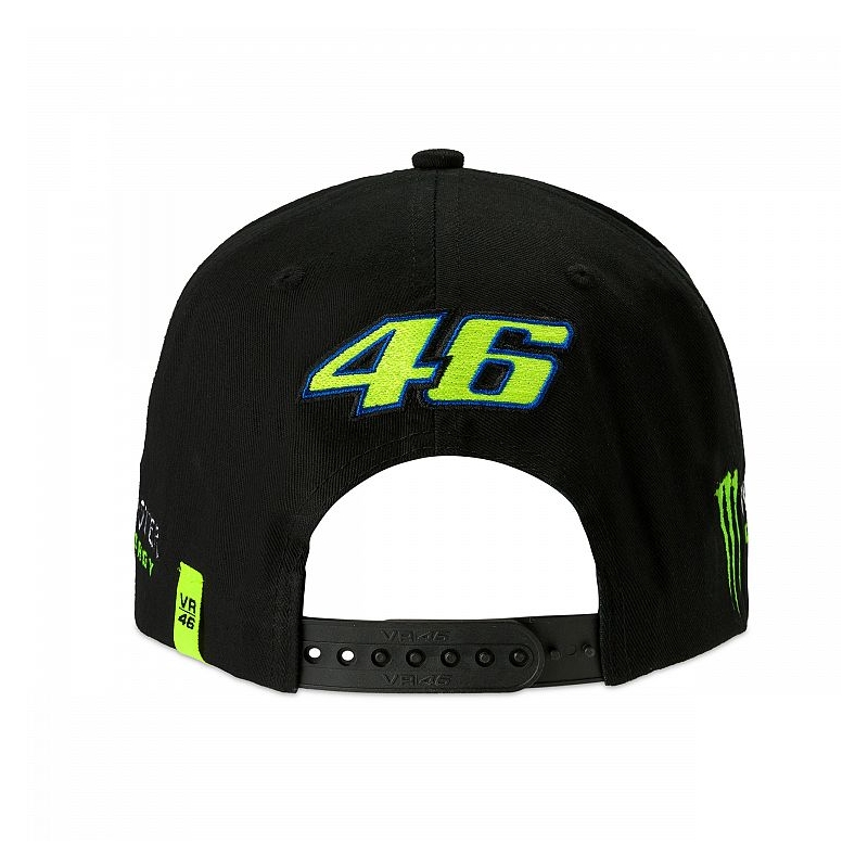 Czapka z daszkiem VR46 Valentino Rossi MONSTER 46 REPLICA czarna