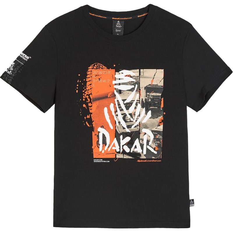 Koszulka Dakar DES 2025 czarna