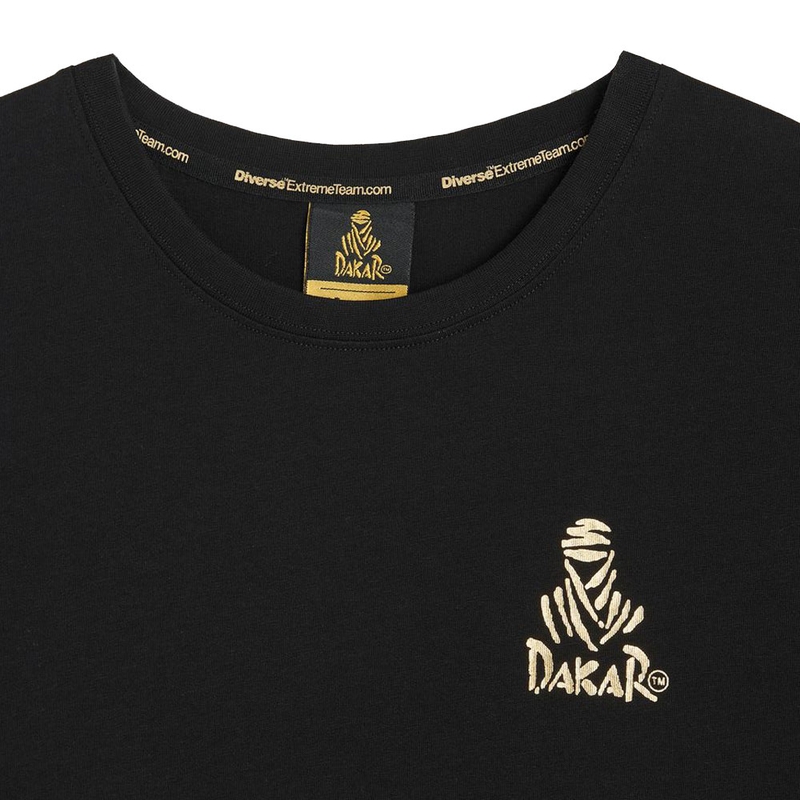 Koszulka Dakar LOGO SM 256 czarna