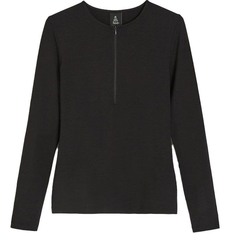 Damska koszulka Dakar DKR Zipp w kolorze czarnym