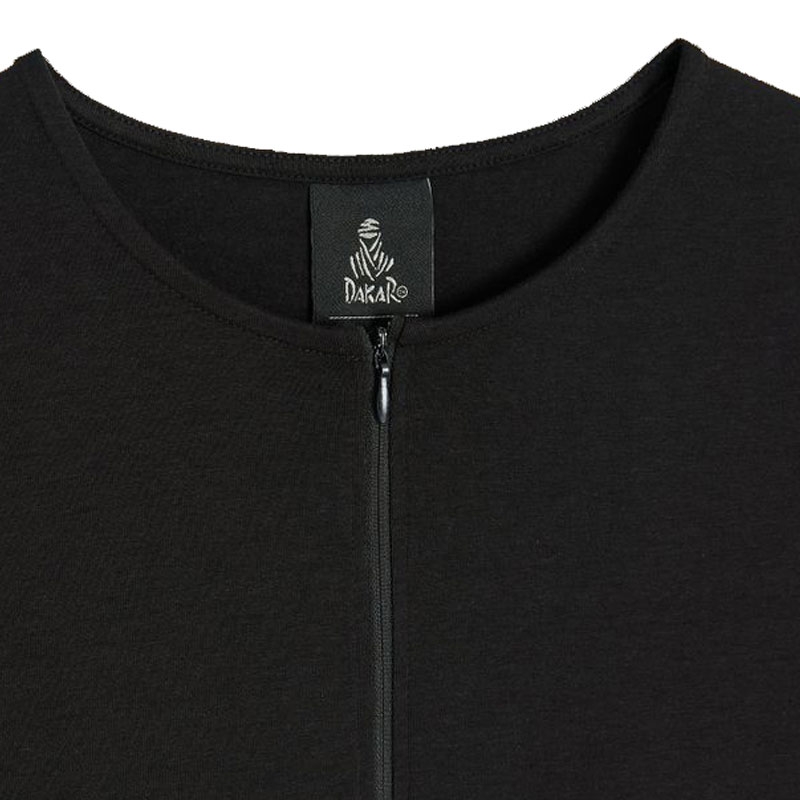 Damska koszulka Dakar DKR Zipp w kolorze czarnym