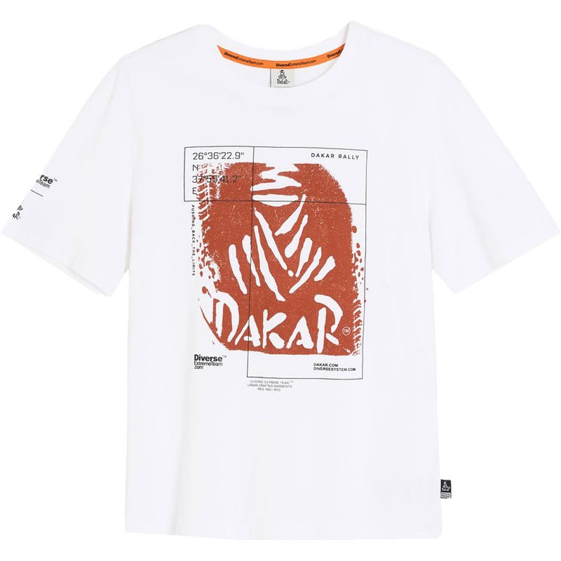 Koszulka Dakar DES 1425 biała