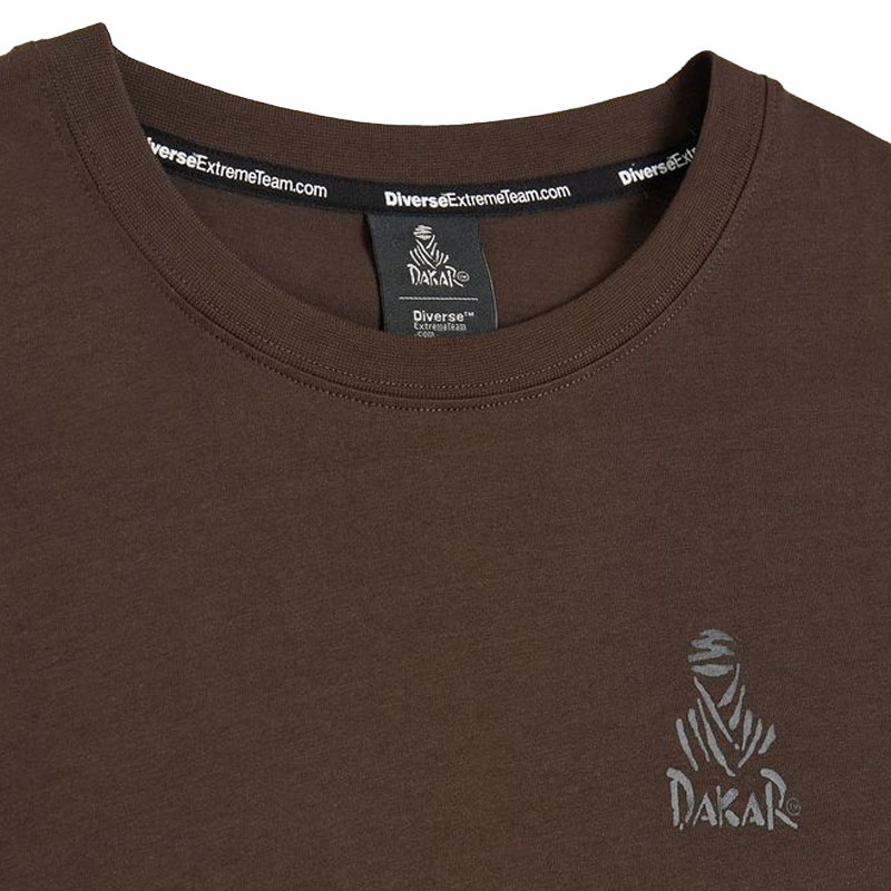 Koszulka Dakar LOGO SMR brązowa