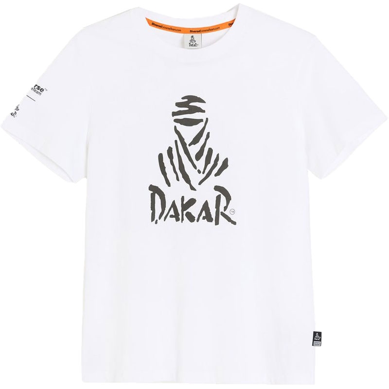 Koszulka Dakar LOGO 256 biała