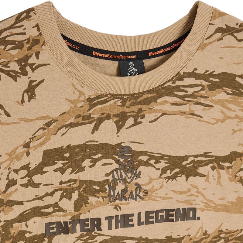 Koszulka Dakar DES 1825 camo beż