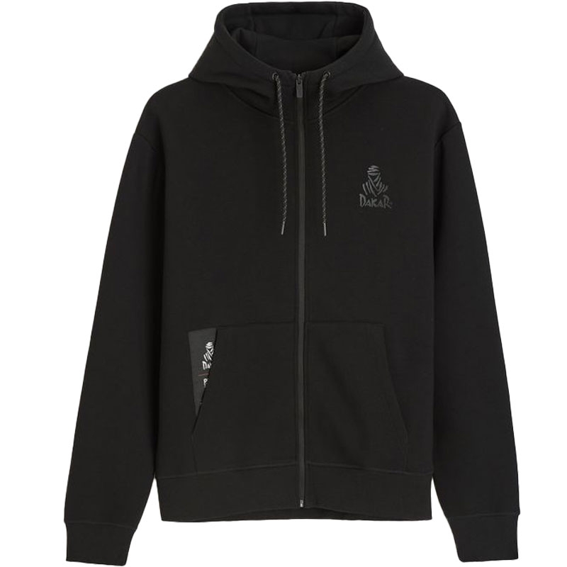 Bluza z kapturem Dakar VIP ZIP H25 czarna
