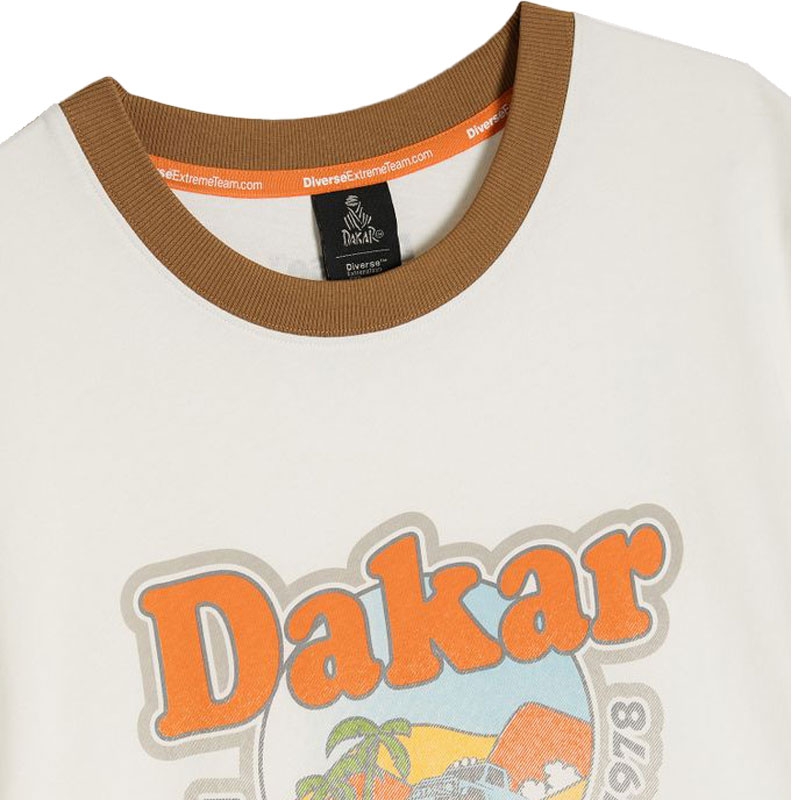 Koszulka Dakar DES VINT MOR biała