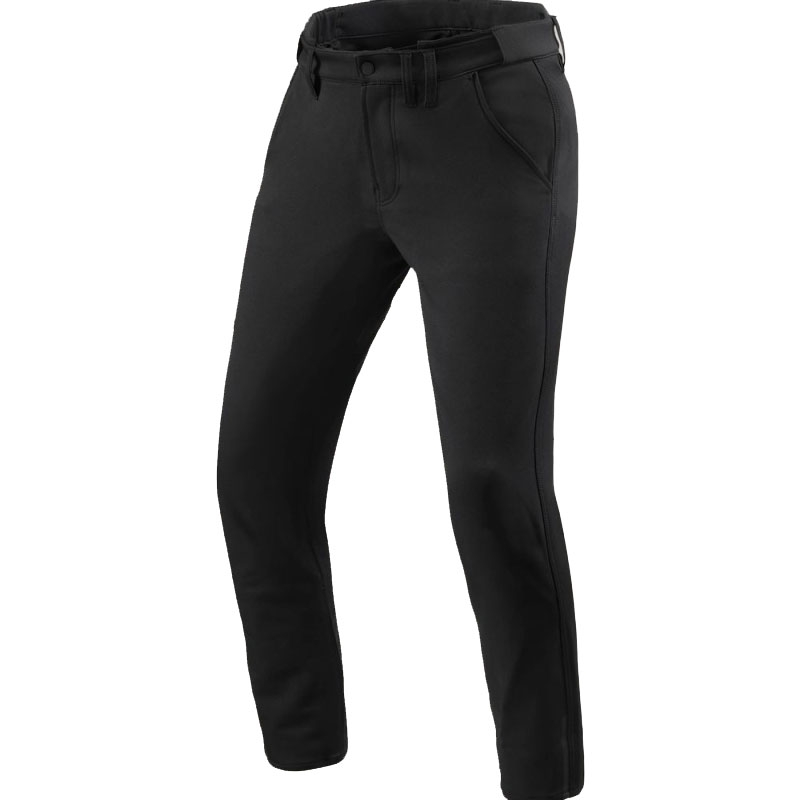 Spodnie motocyklowe Revit Chino Mason Slim extra skrócone, czarne