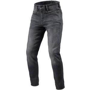 Revit Kai Skinny Extra Cropped Motorcycle Jeans Medium Stone Grey