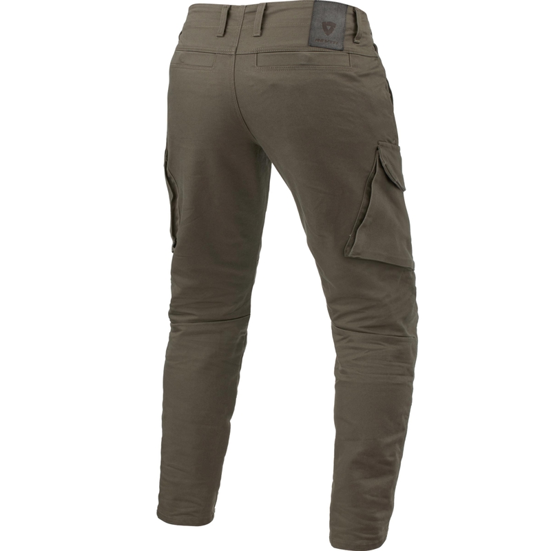 Revit Cargo 2 TF Extra Cropped Jeansy motocyklowe Khaki