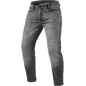 Revit Ortes TF Extra Cropped Motocyklowe Jeansy Washed Grey