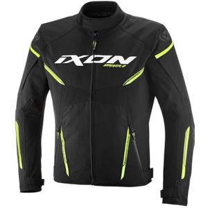 Kurtka motocyklowa IXON Striker 2 czarno-fluo-żółta