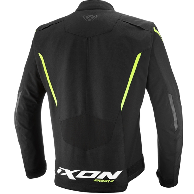 Kurtka motocyklowa IXON Striker 2 czarno-fluo-żółta