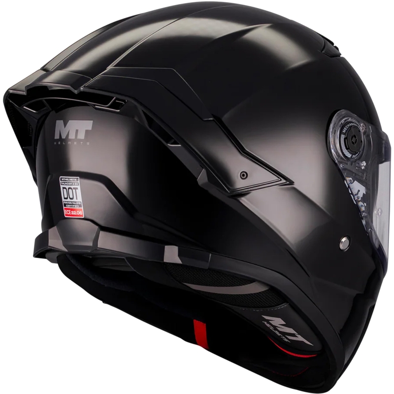 Kask motocyklowy integralny MT Thunder 4 SV Pure A1 czarny