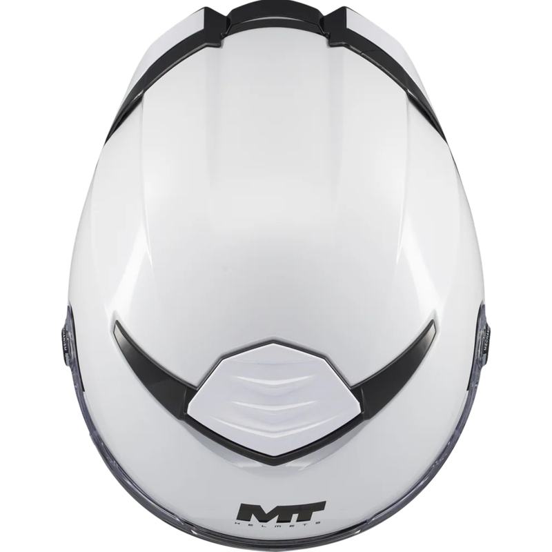 Kask motocyklowy integralny MT Thunder 4 SV Pure A0 biały