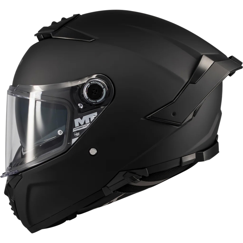 Kask motocyklowy integralny MT Thunder 4 SV Pure A1 matowy czarny