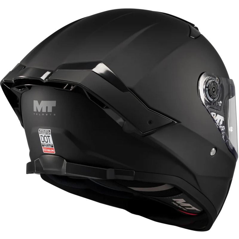 Kask motocyklowy integralny MT Thunder 4 SV Pure A1 matowy czarny