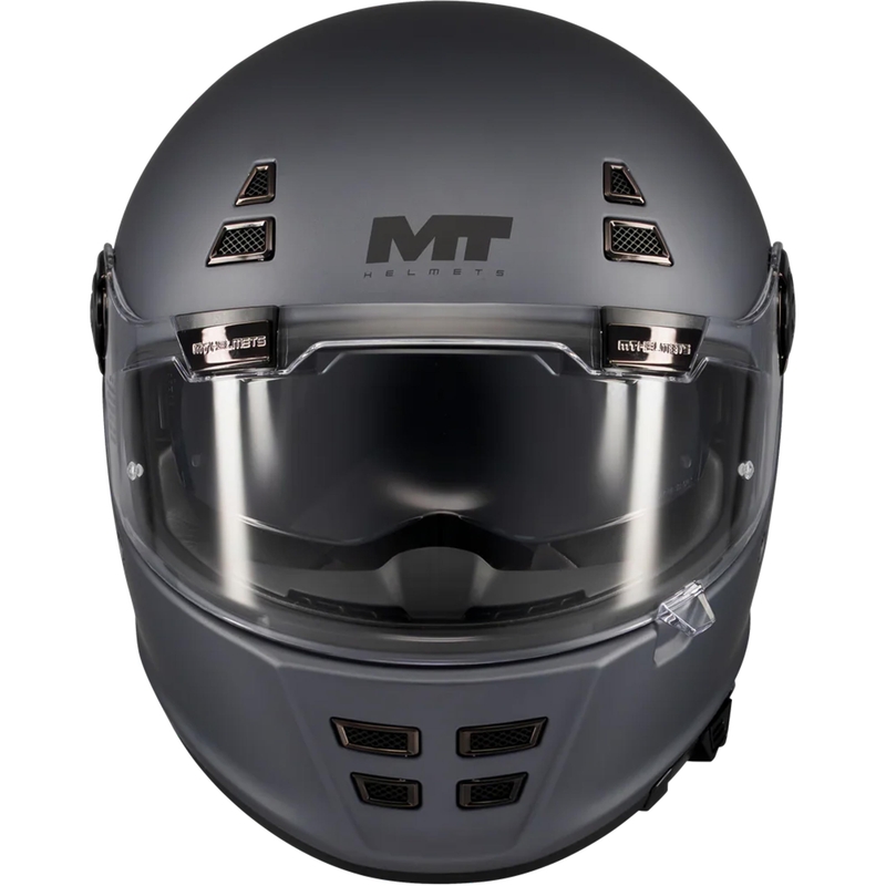 Kask motocyklowy integralny MT Jarama SV Pure A2 matowy szary