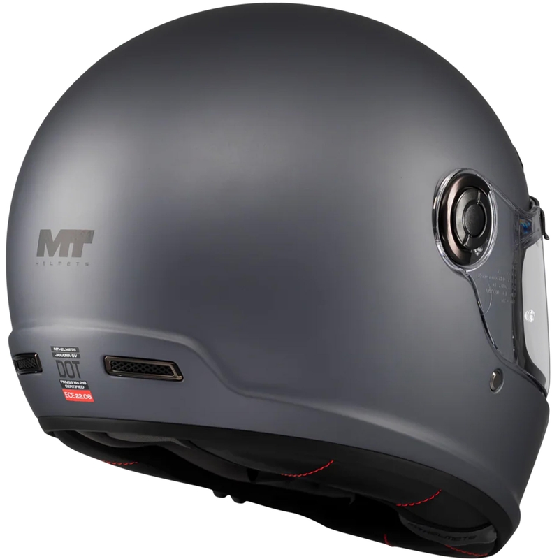 Kask motocyklowy integralny MT Jarama SV Pure A2 matowy szary