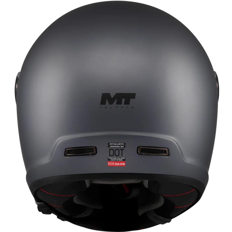 Kask motocyklowy integralny MT Jarama SV Pure A2 matowy szary