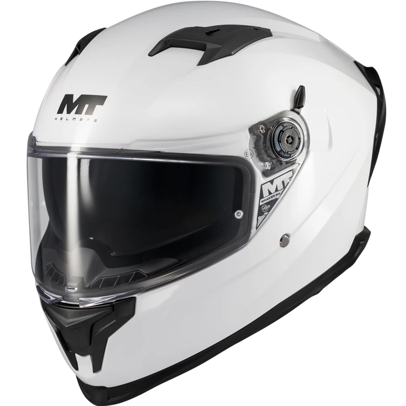 Kask motocyklowy integralny MT Braker SV Pure A0 biały