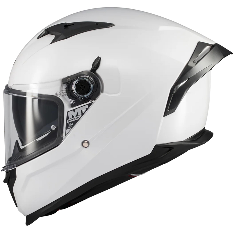 Kask motocyklowy integralny MT Braker SV Pure A0 biały