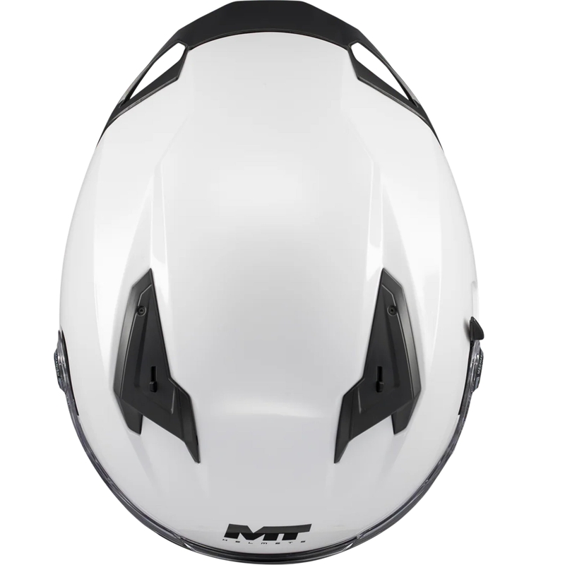 Kask motocyklowy integralny MT Braker SV Pure A0 biały