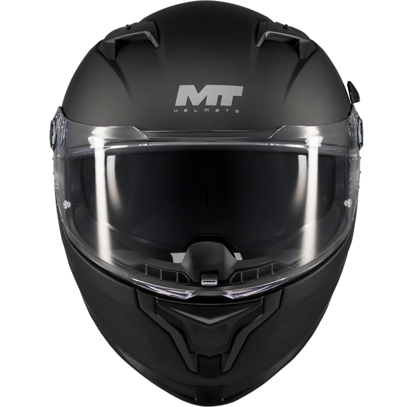 Kask motocyklowy integralny MT Braker SV Pure A1 w kolorze czarnym matowym