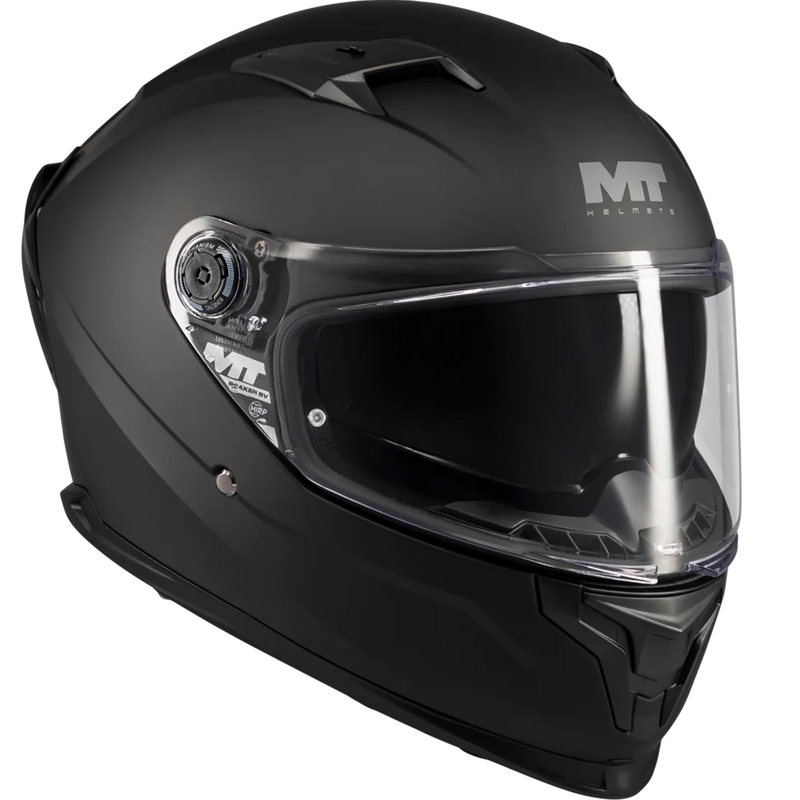 Kask motocyklowy integralny MT Braker SV Pure A1 w kolorze czarnym matowym